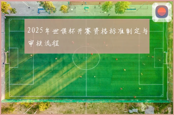 2025年世俱杯开赛资格标准制定与审核流程